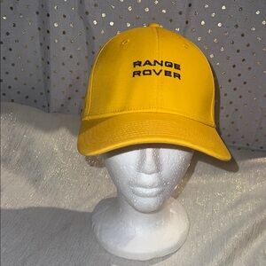 Yellow Range Rover Cap